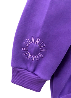 Maxi Buzo Royal Violeta talle 10 - Juanita Rocker