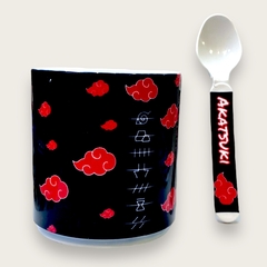 TAZA + CUCHARA NARUTO