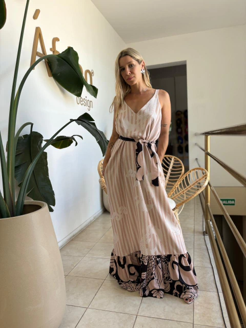 Vestido Herminia Stripes - comprar online