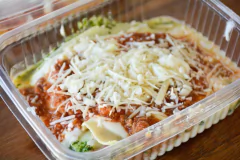 LAsagna Bolognesa para 1 persona