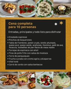 BOX Fiestas - AÑO NUEVO - 10 Personas en internet