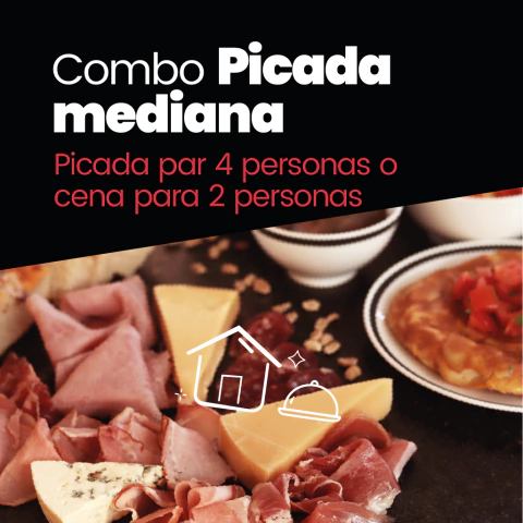 Picada Mediana - 4 Pican o 2 Cenan