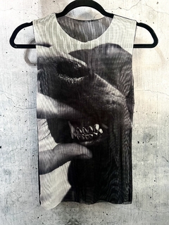Musculosa tul doberman