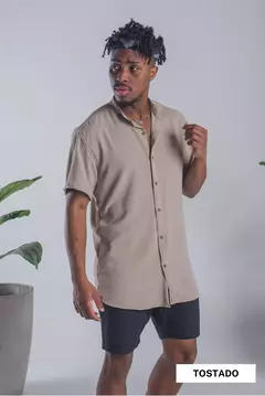 Camisa M-C lino - comprar online