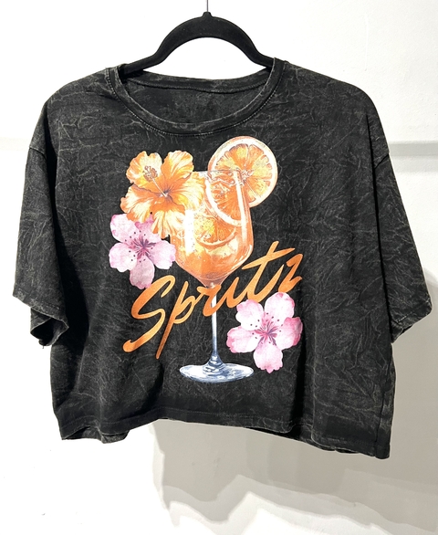 Remera boxy Spritz