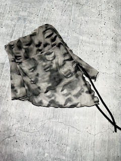 Strapless tul marylin con tiras