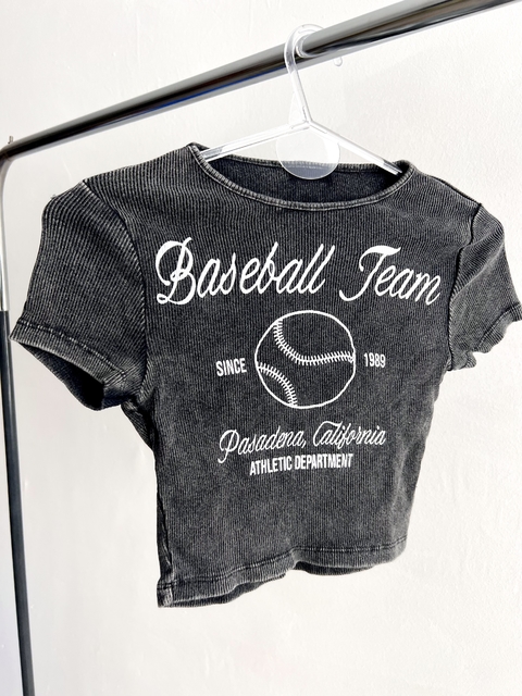 Crop Top Baseball