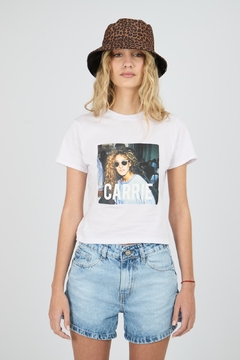 Remera crop carrie - comprar online