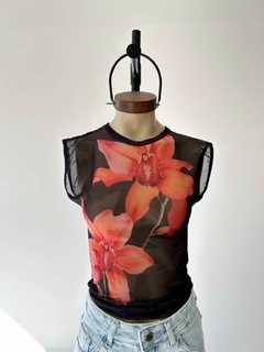 Top tul flower