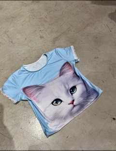 Crop top cat