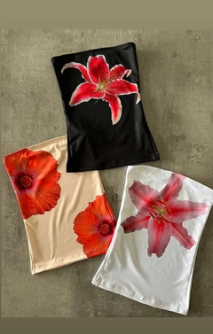 Strapless flower