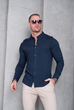 Camisa Mao lino fit