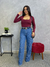 BODY DECOTE QUADRADO MANGA LONGA