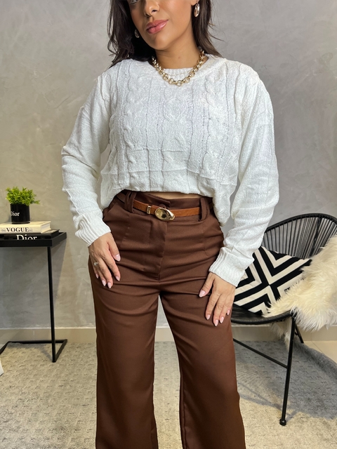 BLUSA TRICÔ MOUSSE - comprar online