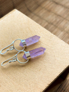E007 - Brinco Ametista - comprar online