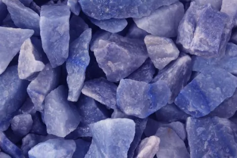 Quartzo Azul Bruto