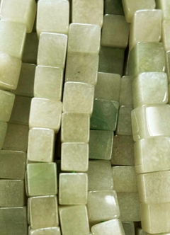 JAC10 - Jade Aventurina Cubo 10x10mm - comprar online