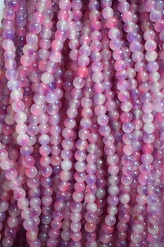 JP06 - Jade Purple Bola Lisa 6mm