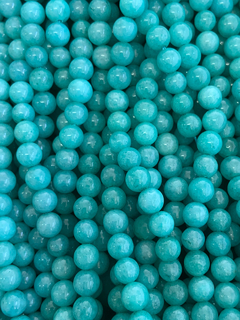 Jade Amazonita Bola Lisa 6mm - CRYSTAL RIO