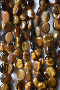 OTO8 - Olho Tigre Oval Liso 8x10mm