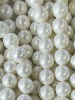 PS12 - Pérola Shell Branca Fosca 12mm