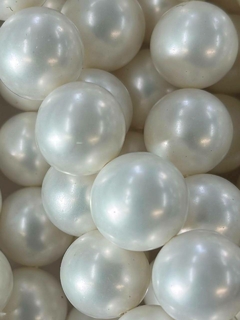 PS14 - Pérola Shell Branca Fosca 14mm