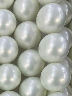 PS16 - Pérola Shell Branca Fosca 16mm