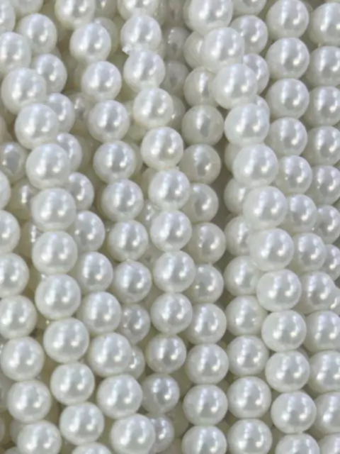 PSF4 - Pérola Shell Branca Fosca 4mm