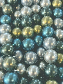 PMA14 - Pérola Shell Mix Azul 14mm