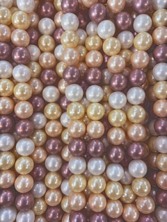PMR14 - Pérola Shell Mix Rosê 14mm - comprar online