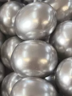 PSPN3 - Perola Shell Nugget Prata 13x16mm