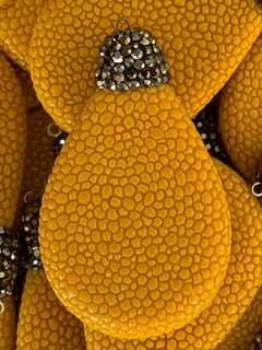 Pingente Gota Amarelo