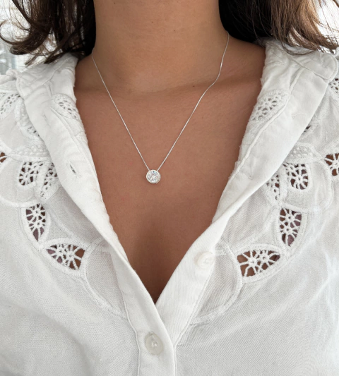 Cadenita Lucy plata - comprar online