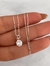 Collar Linsay plata - Alaris Accesorios