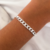 Pulsera Grumet acero blanco