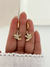 Argollas Colibrí shine acero dorado (par) - comprar online