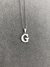 Collar Inicial G acero quirúrgico - comprar online