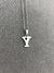 Collar Inicial Y acero quirúrgico - comprar online