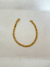 Pulsera Grumet acero dorado - comprar online