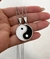 Collar Yin Yang x2 acero quirúrgico - comprar online