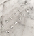 Collar letra N plata - tienda online