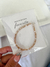 Pulsera Galia cristal ámbar plata en internet