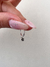 Argollas Florcitas 1,2 cm plata (par) - comprar online