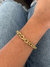 Pulsera Malvina regulable acero dorado en internet