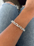 Pulsera Malvina regulable acero blanco - comprar online