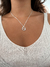 Collar "mamá" cubic acero blanco en internet