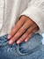 Anillo Luna puntos regulable plata - comprar online