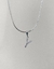 Collar inicial Y acero blanco en internet