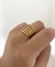 Anillo Anette acero dorado - comprar online