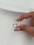 Argollas Katie 1,3 cm plata (par) en internet